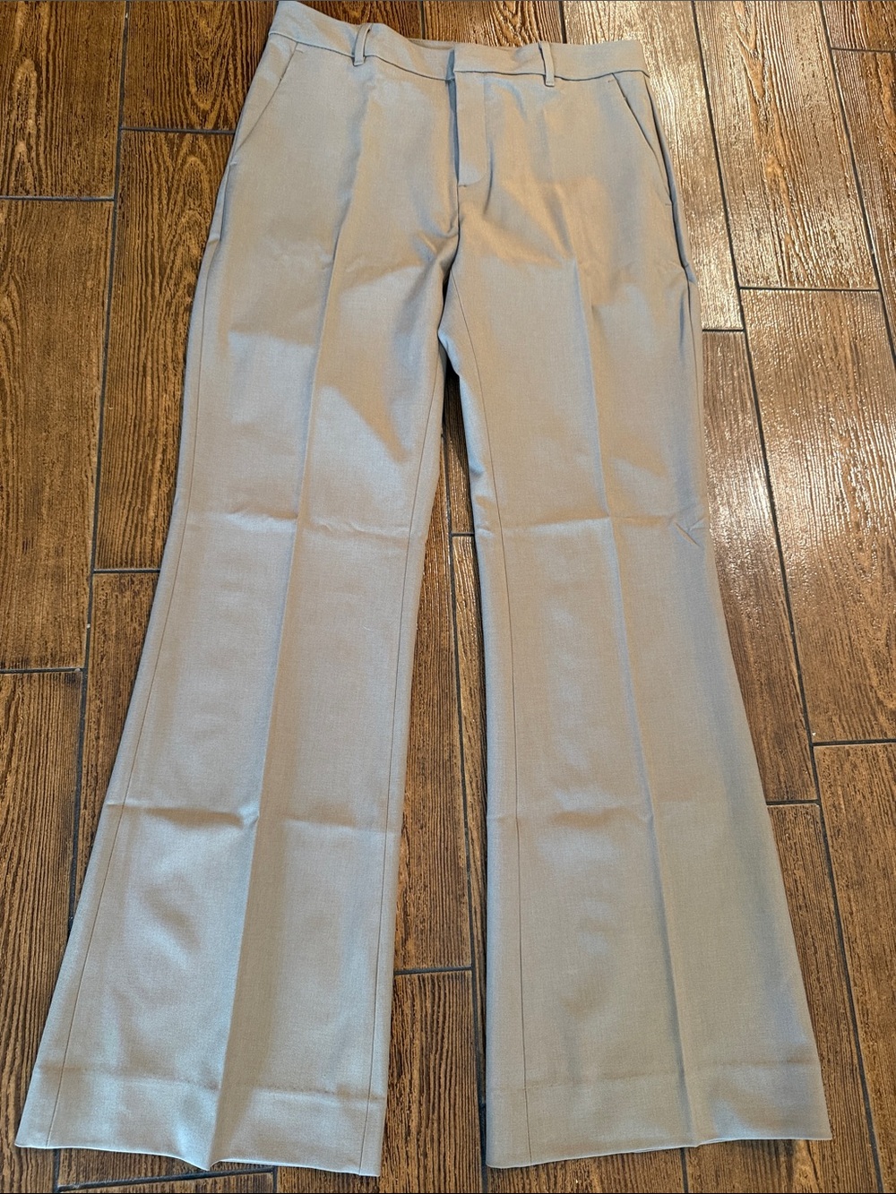 Banana Republic Tan Sculpted Stretch Straight Trouser Pants 6 Petite NWT